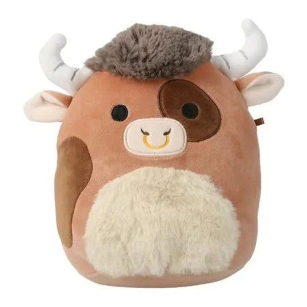 Squishmallows Shep The Brown Spotted Bull 7.5